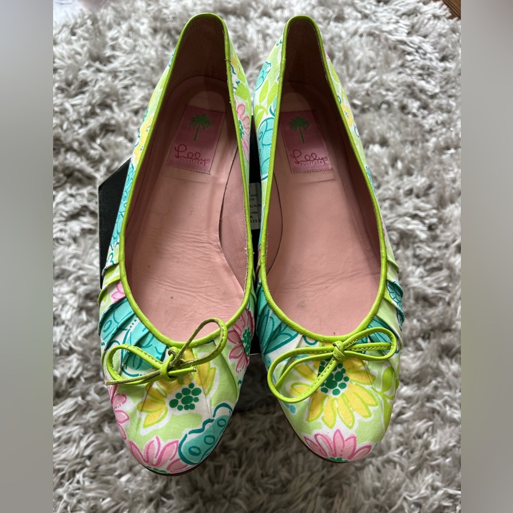 Lilly Pulitzer Ballerina Flats 8.5